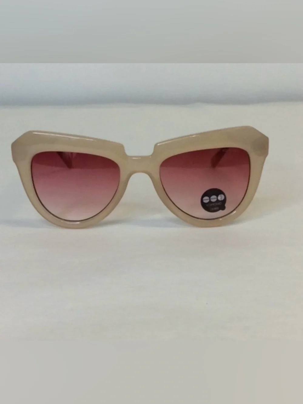 Komono Stella Cat Eye Pale Blush Sunglasses
